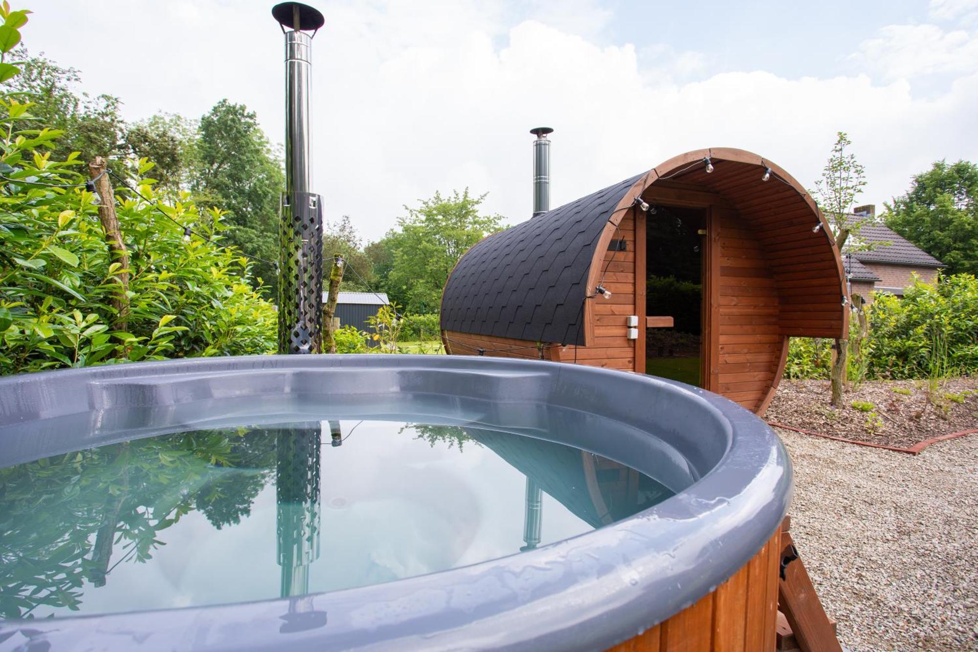 Evergreen Wellness Met Sauna & Hottub Ewijk Extérieur photo