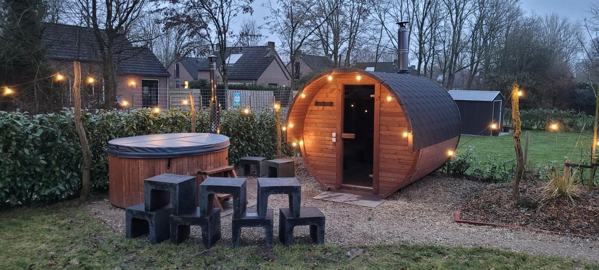 Evergreen Wellness Met Sauna & Hottub Ewijk Extérieur photo